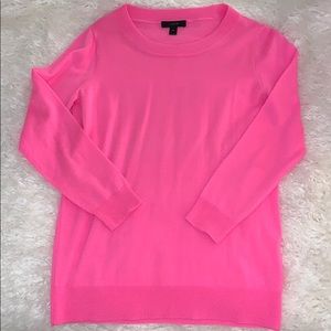 J Crew Tippi Sweater, XS, Neon Pink